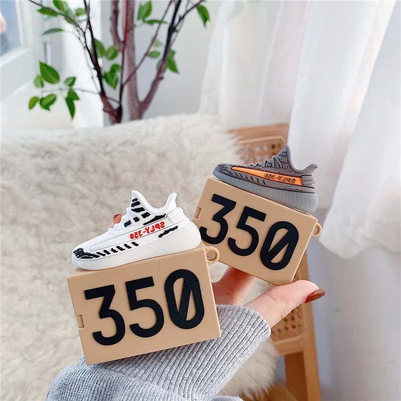 

For Airpods Pro 2 Case,Famous Brand 350 Shoes Box Protective Earphone Cover For Airpods 3 Case For Boys/Girls/Men