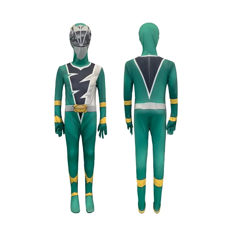 Adult Superhero Power Samurai Rangers Fantasia Costume Cosplay Morpher Mighty Tuta Festa Di Carnevale