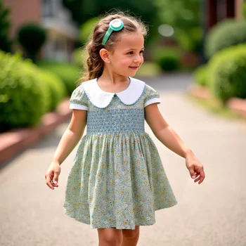 Vintage Flower Girl Dress 1