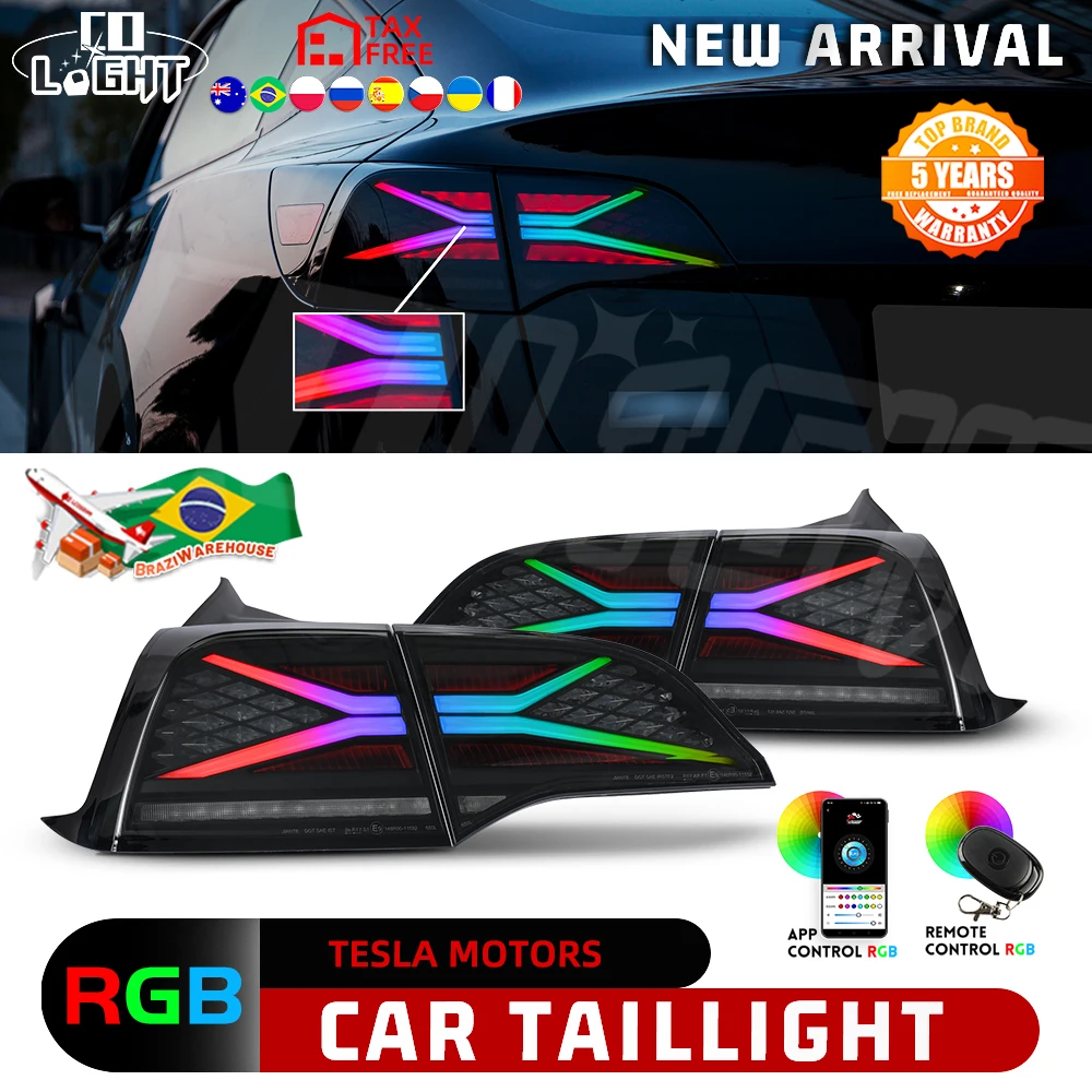 Stop O Luces Traseras LED Para Ram 1500 2500 3500 2009-2018