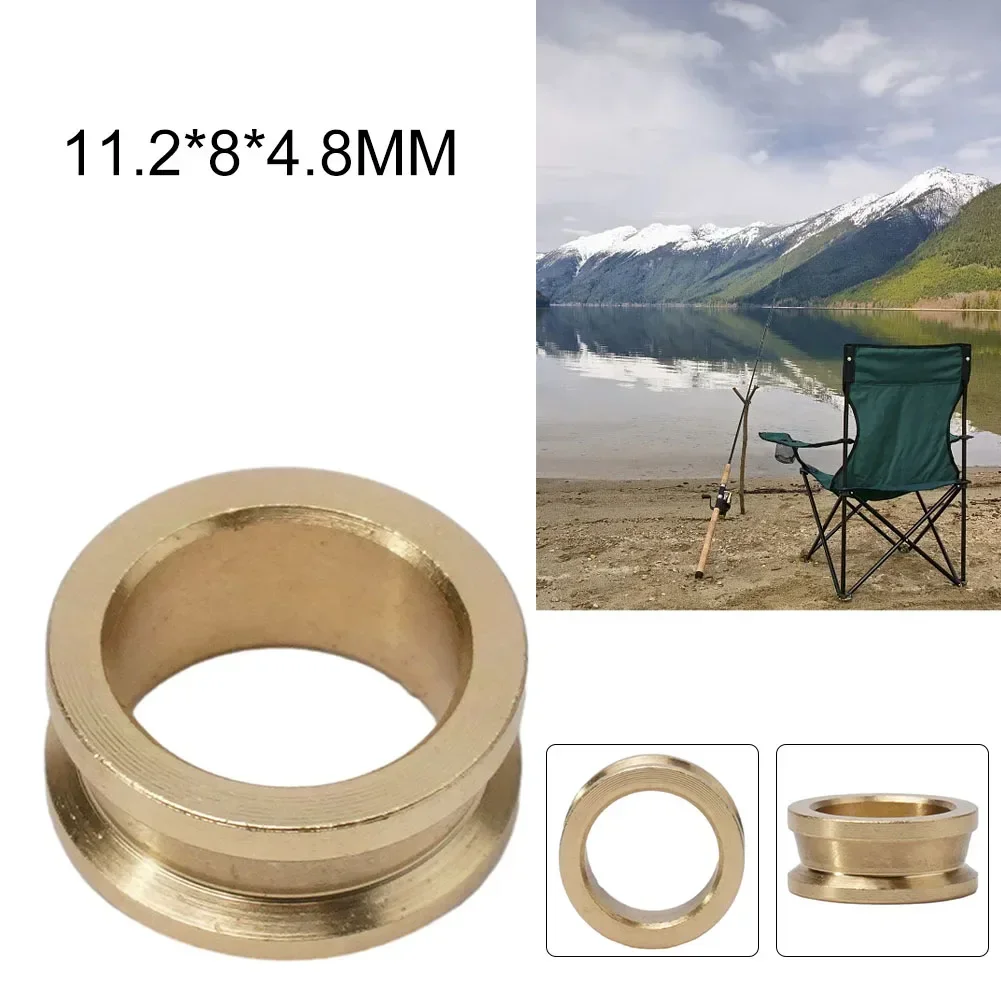 Brass Fishing Line Roller For Spinning Fishing Smooth Reel Stainless Steel Thread Passing Ring Repair Part Fish Tools Accessory Fishing Accessories Fishing Tools Fishing Tool
