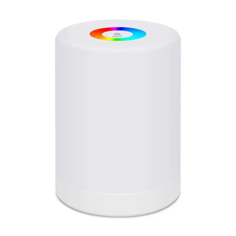 

Dimmable LED Touch Control Night Light USB Rechargeable Table Lamp RGB Bedside Lamp Kid Children Gift For Living Room Decoration