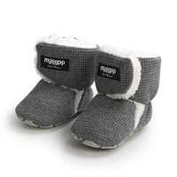 Baby Winter Shoes Soft Sole Non-Slip First Walking Shoes Boots Toddler Shoes For Girls Boys 1