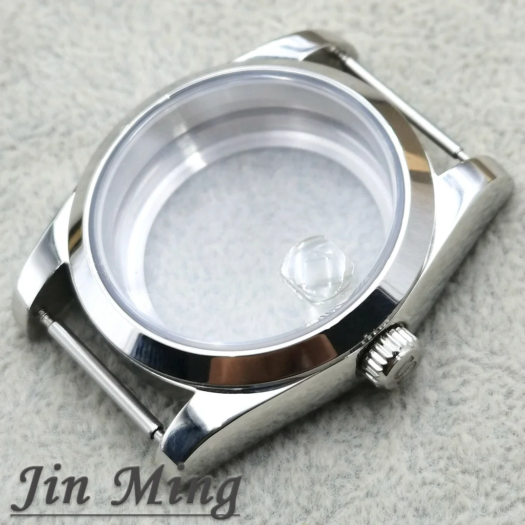 Premium Sapphire Glass Watch Case & Strap, 36mm/40mm, with S Crown