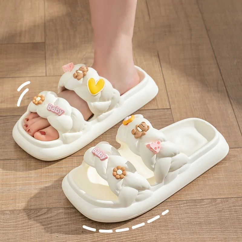 2023 Keep Your Feet Comfortable and Safe Cutesy Cartoon Non-Slip Slippers