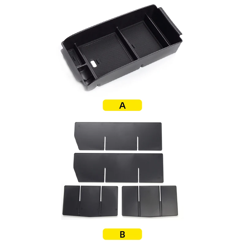 Toyota Highlander XU70 2020 2021 2022 2023 2024 자동차 중앙 팔걸이 보관함 컨테이너 홀더 삽입 트레이