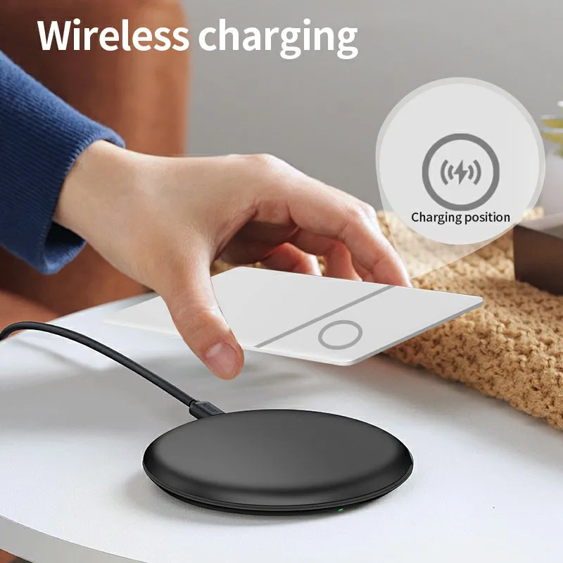 Wireless Charing iCard Bluetooth Global Position Tracker Based on Apple Find My Smart Card Locator Wallet Tag Finder Siri Voice key finder,anti lost tracker,bluetooth tracker,bluetooth finder,wallet tracker