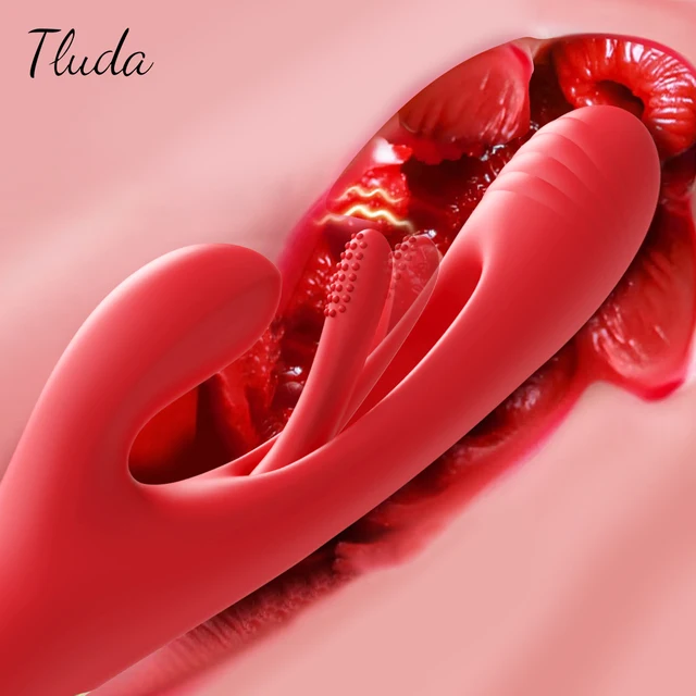 2023 Klopfender Klappvibrator für Frauen, Klitoris-Klitoris-Stimulator, leistungsstarkes Sexspielzeug, Frau, weibliche Waren, Kaninchen-Vibratoren für Erwachsene 1