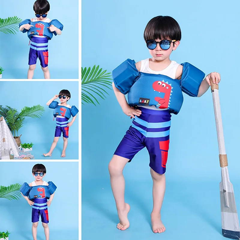 Baby Float Arm Sleeve Floating Ring Safe Life Jacket Buoyancy Vest Swim Foam Pool Toys Kid Swimsuit Swimming Equipment Armbands 5