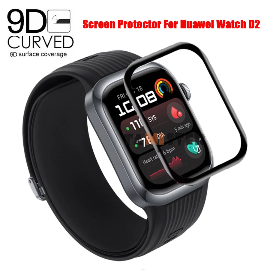 Premium 3D Curved Screen Protector for Smartwatches - Soft Film Protective Cover