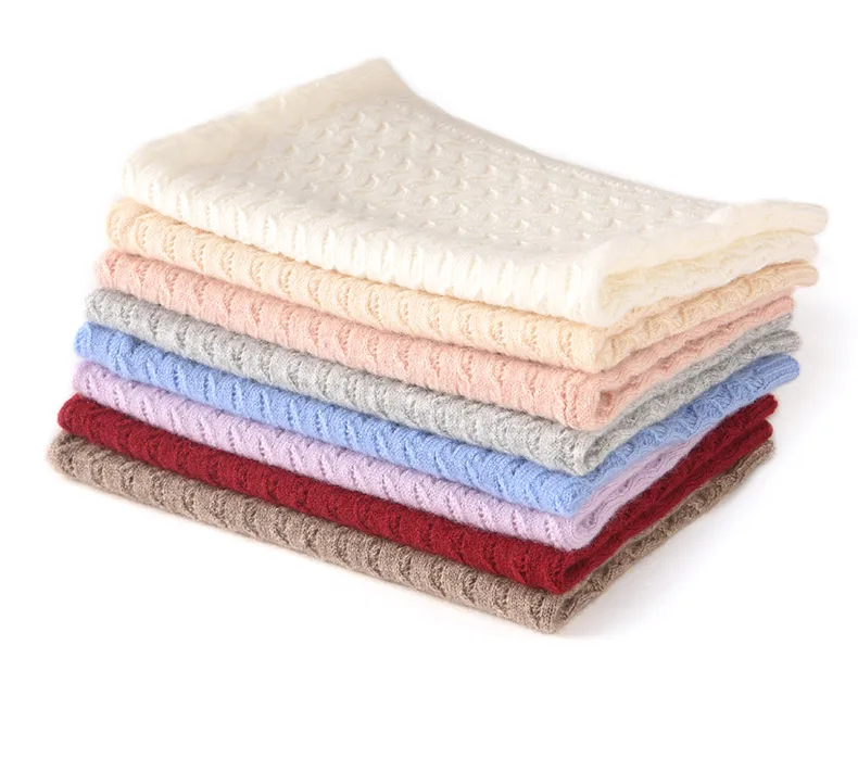 100 % Kaschmir, hochwertiger Halswärmer, Unisex-Halstuch, Nackenschutz, geflochtener Fake-Kragen, warmer Halswärmer, einfarbig, kleiner Schal – Detail 7