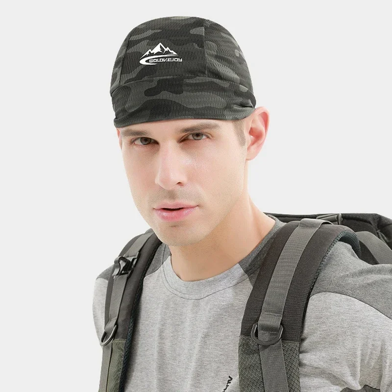 Cycling Caps Quick Dry Anti-UV Sports Hat Cooling Skull Cap Helmet Liner Sweat for Outdoor Bike MTB Running For Men Women