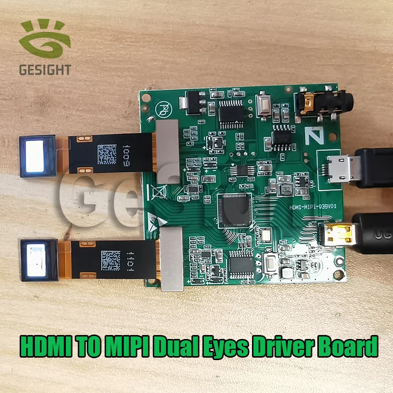 Polegada Micro Oled Fhd 1920x1080 Hd-mi para Placa Mipi Tipo-c Placa de Motorista para ar Gunsight Visão Noturna Telescópio 0.39 Painéis e LCDs p/ tablet - Imagem 6
