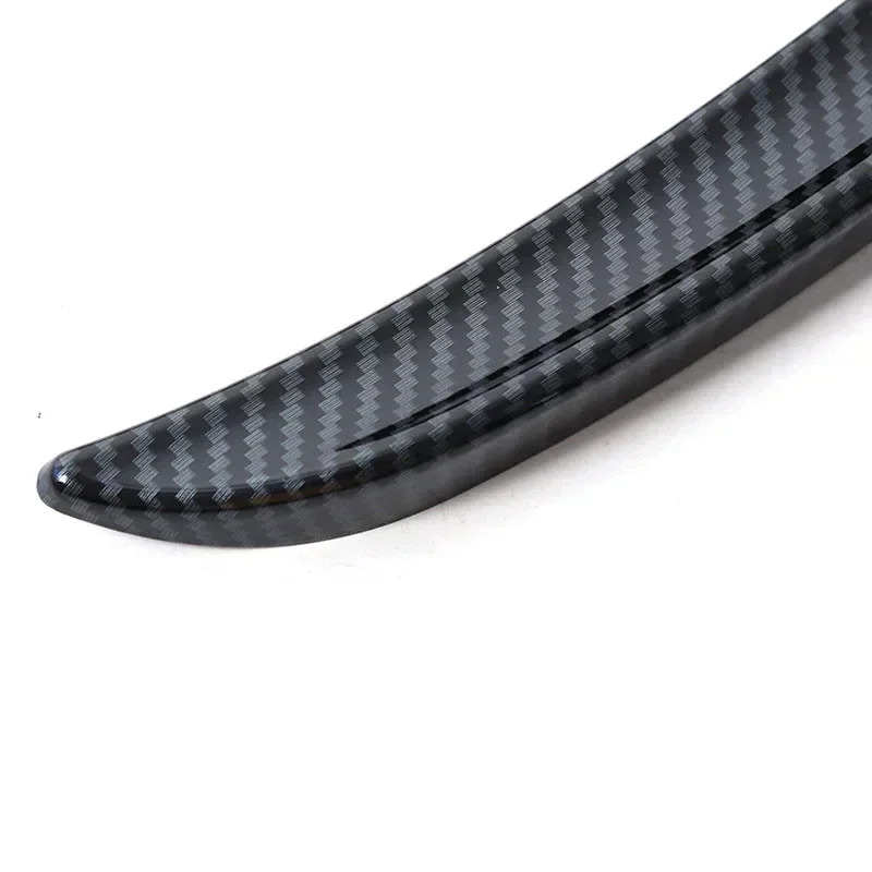Pinne per labbro di estensione spoiler posteriore per Mini Cooper F56 F55 2014+ S /JCW Spoiler Colore nero Fibra di carbonio Rosso Auto Part Styling - Image 2