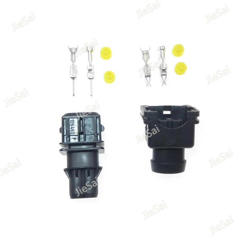 Description Picture 6 of item827551-3 / 828657-3 106462-1 Female Male EV1 Style 3.5mm 2 Pin TYCO AMP Car Fuel Injector Type EV1 Injector Automotive Connector