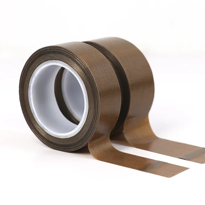PTFE Tape Adhesive Cloth Width 5~100mm Thickness 0.13mm 0.18mm Insulated Vacuum High Temperature Resistant Sealing