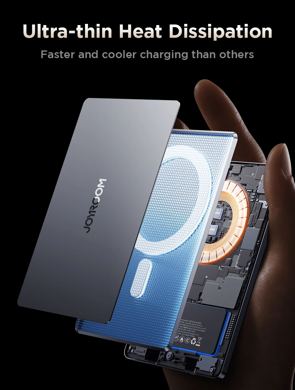 Joyroom 9mm Super Thin 20W 5000mAh Wireless Power Bank Magnetic Portable Fast Charging External Battery for iPhone 15/14/13/12 11 Sf7875a5836074e6296c5c9fa1282711aA