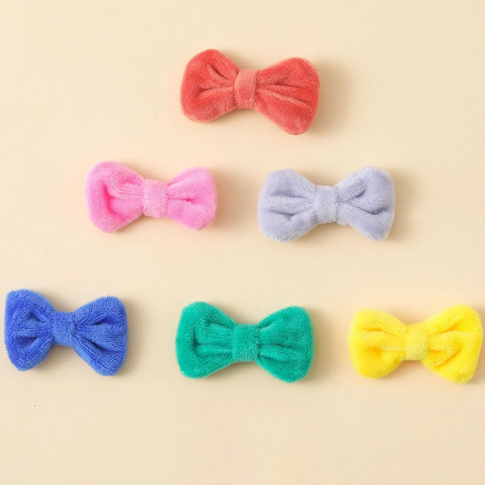 Multicolor Velvet Bow Appliques for Diy Wedding Hat Clothes Outfit Coat Sewing Supplies Headwear Decor Corsage Floral Shoes Gift Craft Supplies