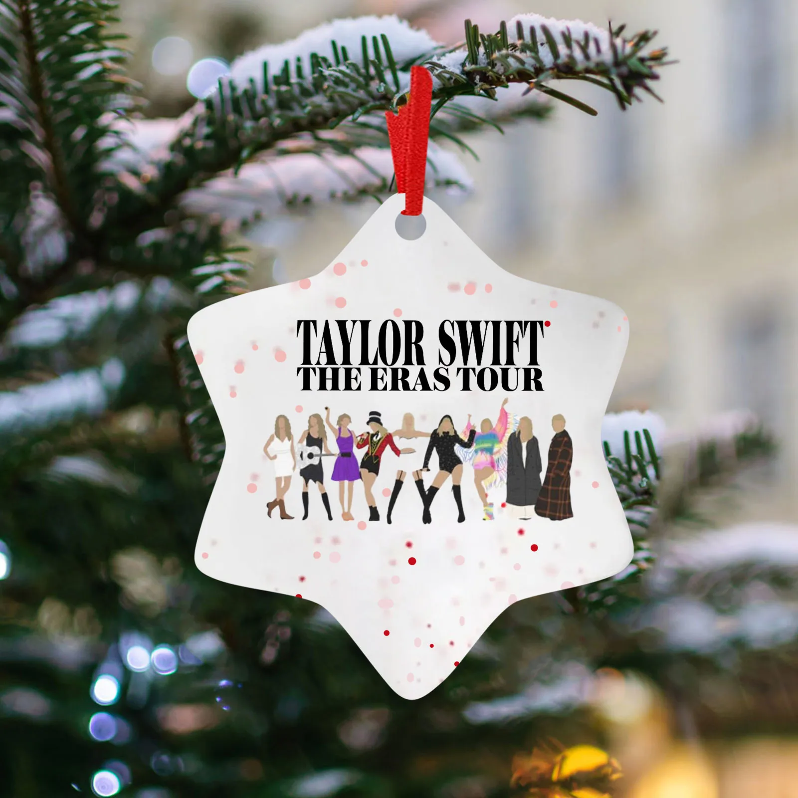 Taylor Swift Ornament Personalized, Taylor Swift Merch, Acrylic Disco Light  Ball Pendant Car Pendant Decoration Taylor Swift Christmas Ornament,Taylor