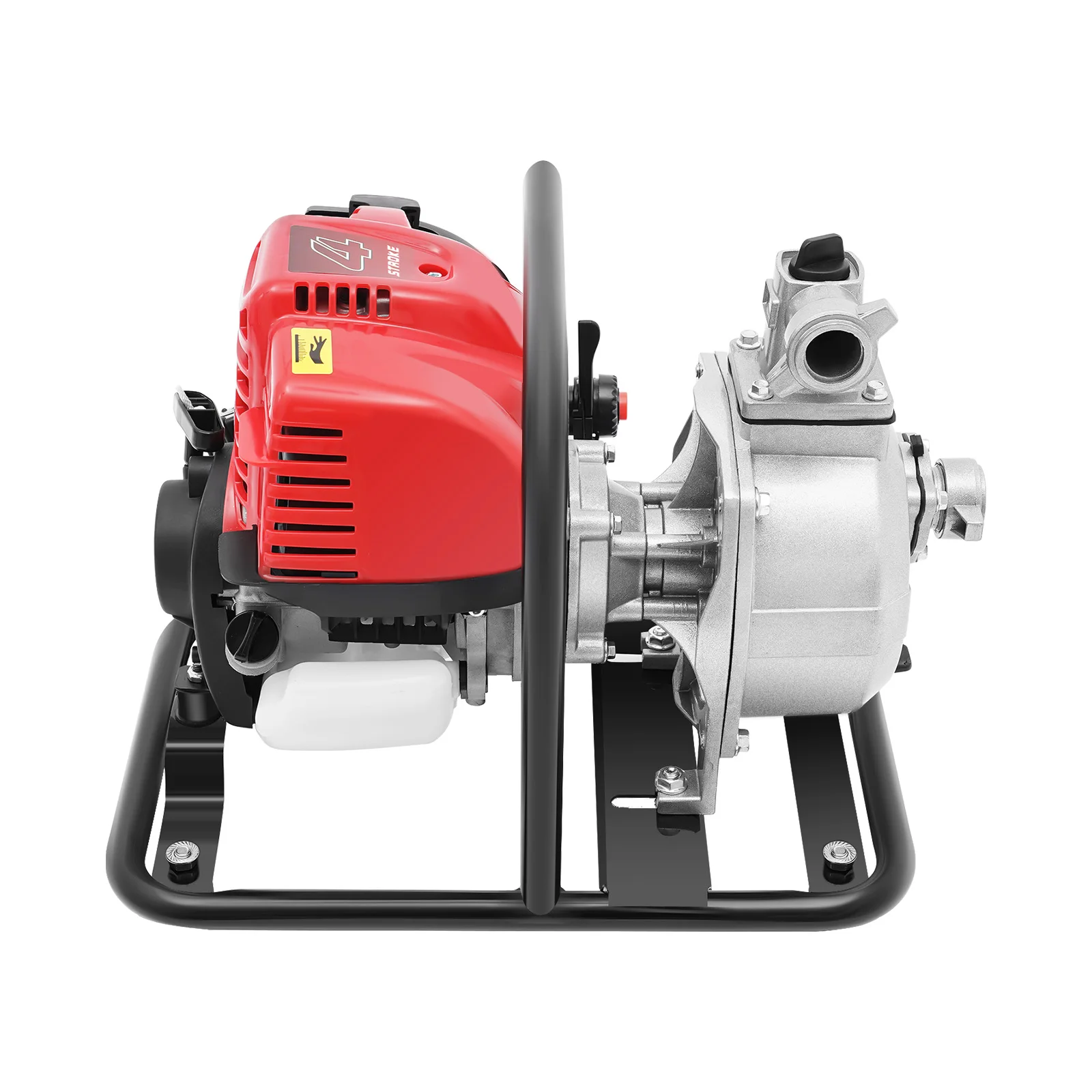 Benzin-Wasserpumpe 38cc 1,2KW 4-Takt Benzinbetriebene Wasserpumpe für Landwirtschaftliche Bewässerung Entwässerung Feuerwehr-Rettung – Detail 8
