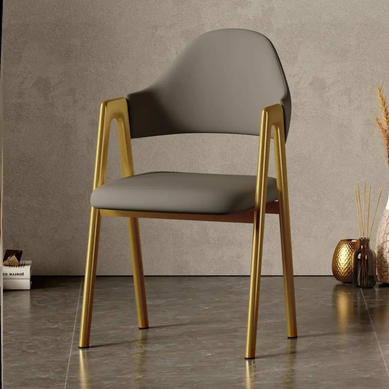 Modern Metal Armchair 5
