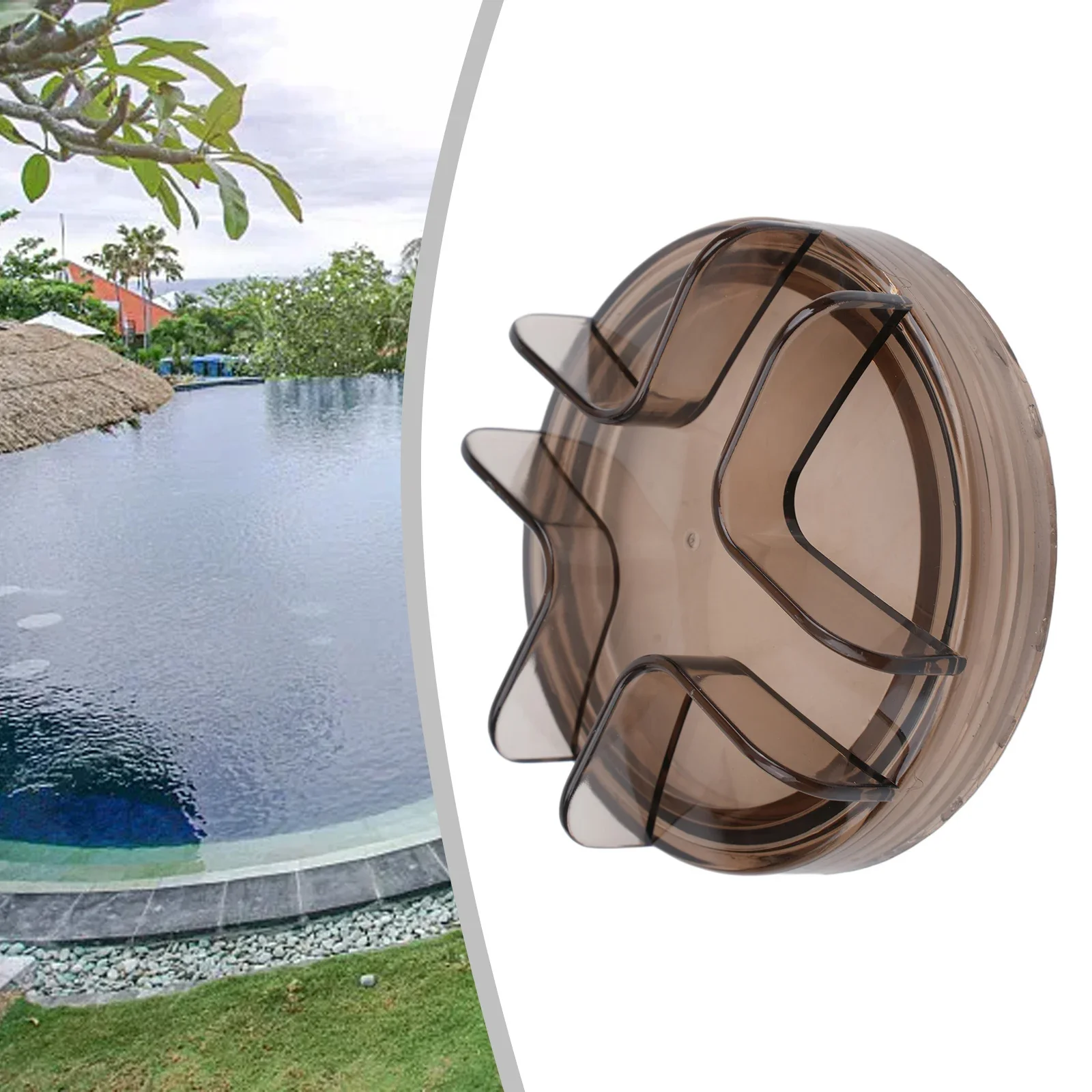 Pool-Siebdeckel Aus ABS Für Sandfilterpumpen 75110 & 75131-V1 – Transparent, Mit Dichtung, Für 2400/2640 GPH Filter & Oberirdische Pools
