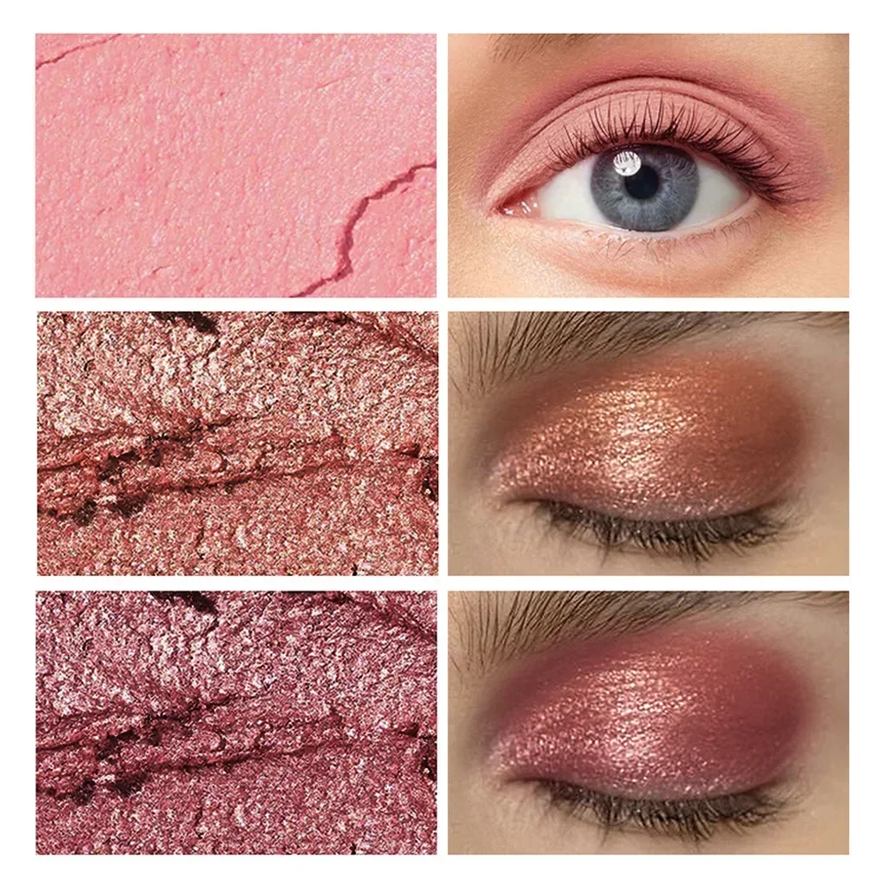 Pearly Eyeshadow Pen Eyelid Under Crease Pen Shimmer Glitter High Pigment Brightening Monochrome Eyeshadow Makeup Stick 3