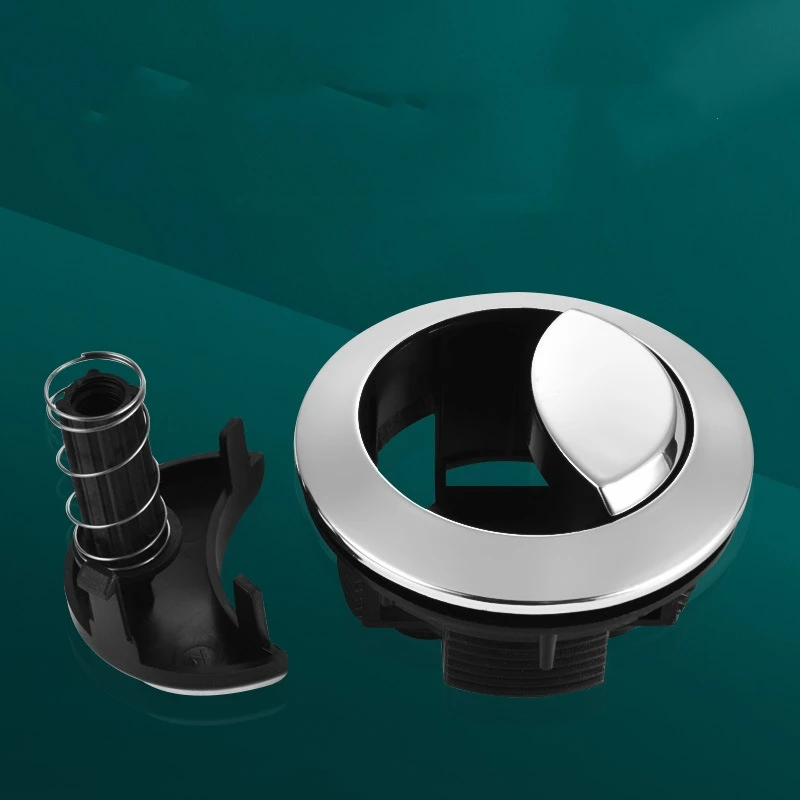 Description Picture 4 of item1PCS Universal Dual Flush Toilet Water Tank Button Round Flushing Valve Closestool Replace Push Buttons For Bathroom Accessories