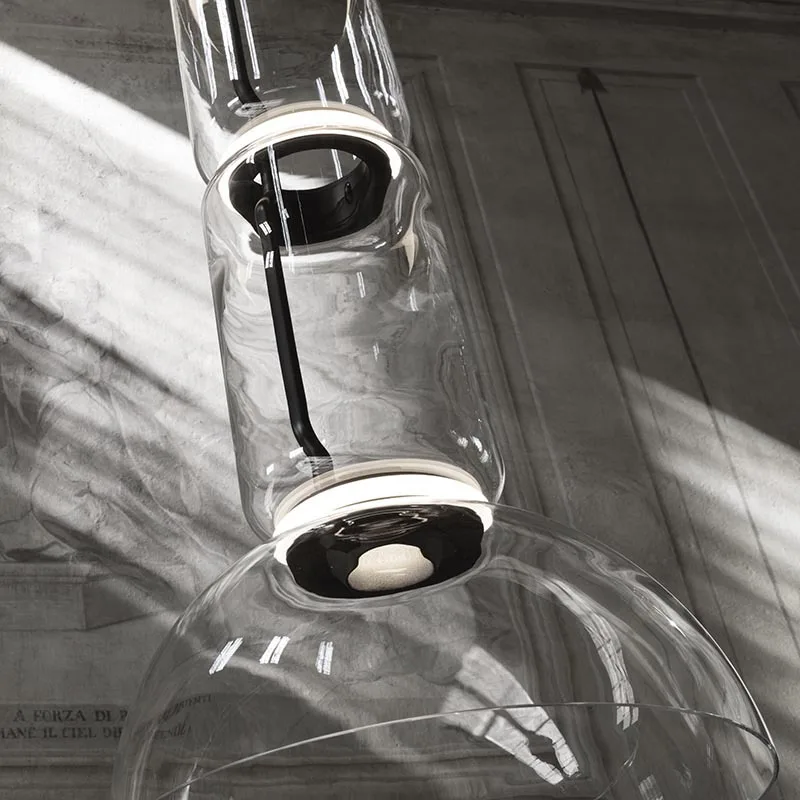 Noctambule pendant lamp Minimalist nordic glass lamp for Dining Room Table Lighting Home Living Room decors aesthetic lights 5