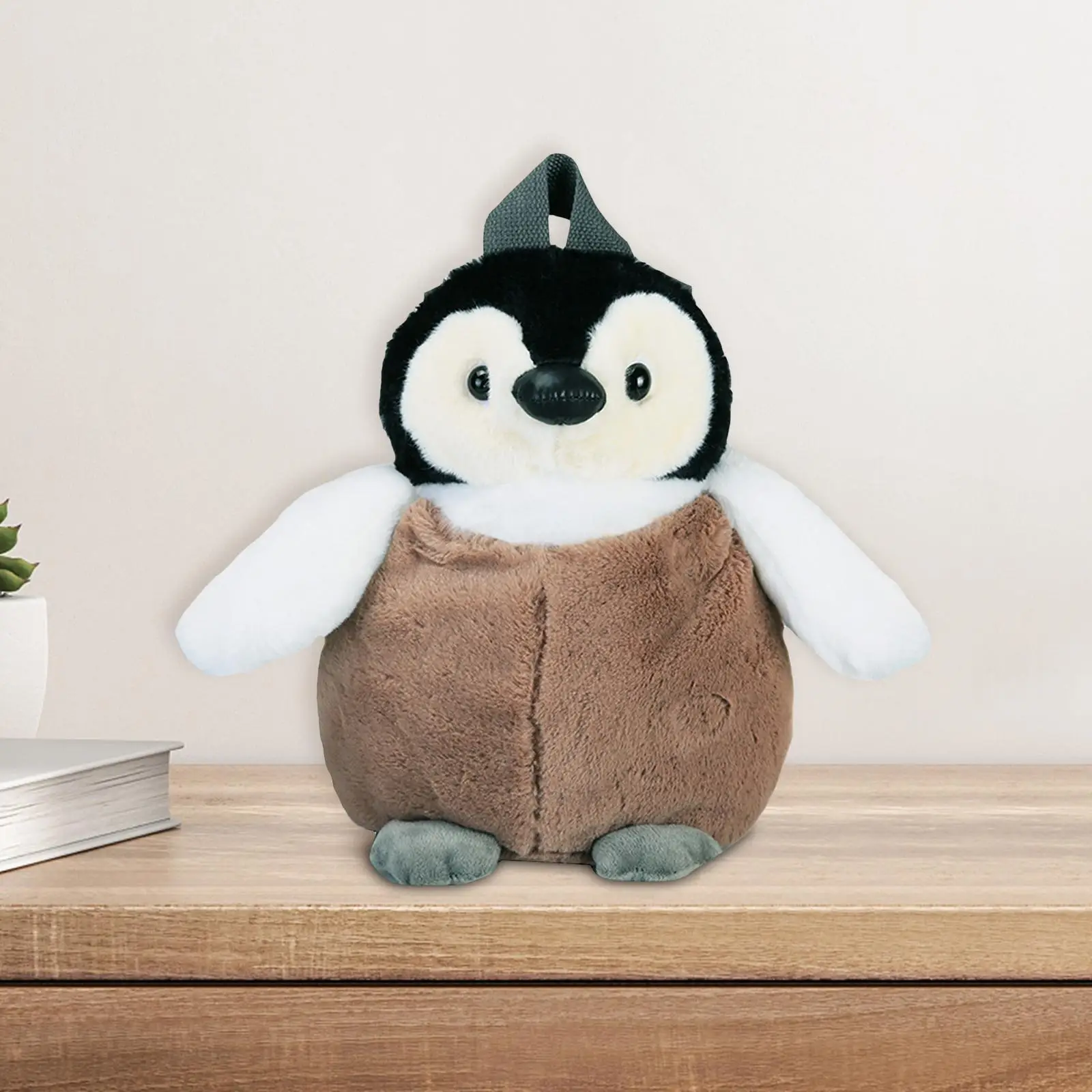 Plush Penguin Backpack Stuffed Animal Backpack for Kids Adults Women Baby