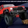 Remote Control Off-Road 1:10 Simulation Cherokee Climbing Car Four-Wheel Drive Off-Road Climbing Toy Electric Model Toy Gifts 4