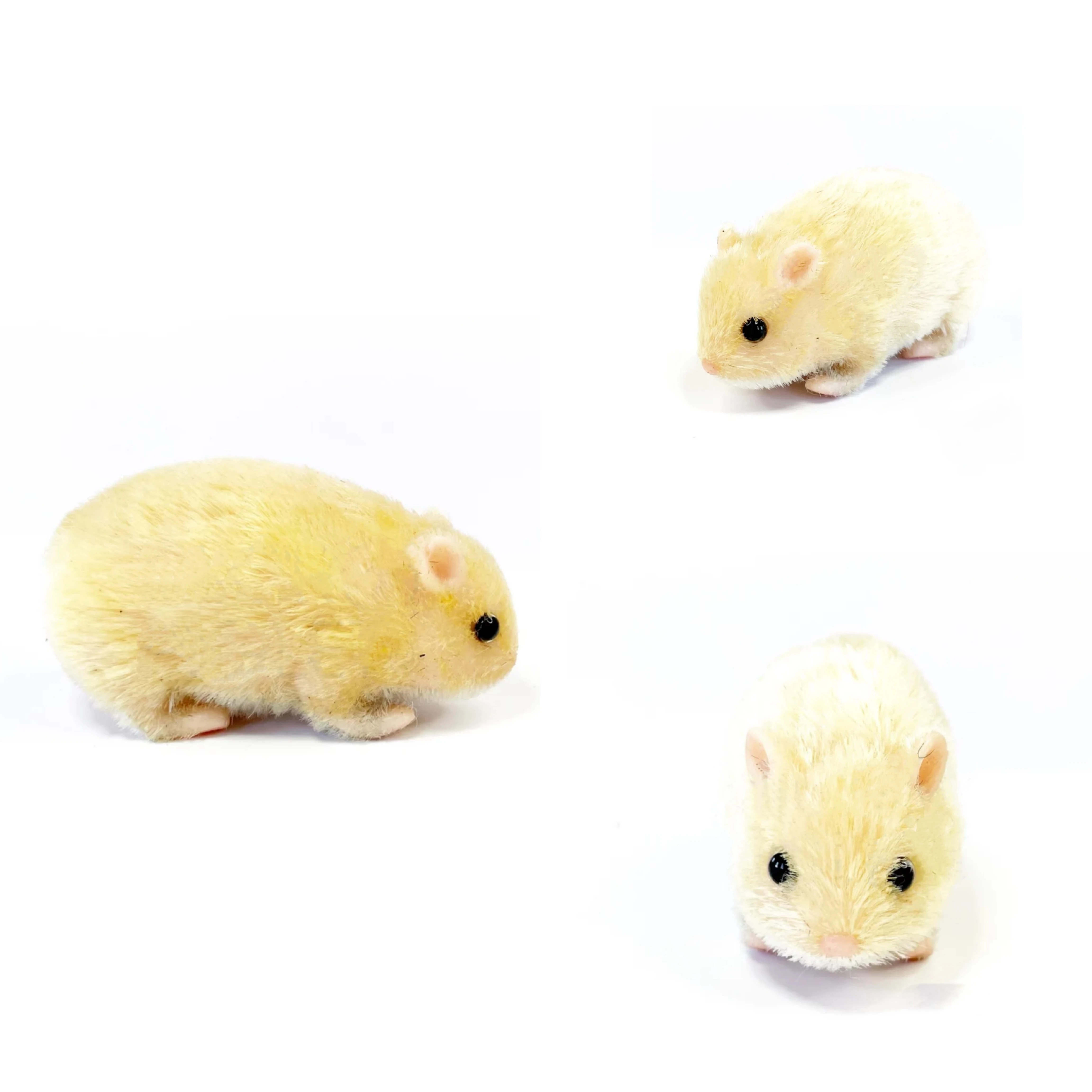 

Satin Silicone Hamster Reborn PRE ORDER Silicone Piglet, Reborn Animal, Micro yellow Silicone animal