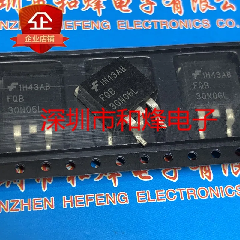 

5PCS-10PCS FQB30N06L TO-263 32A 60V NEW AND ORIGINAL ON STOCK