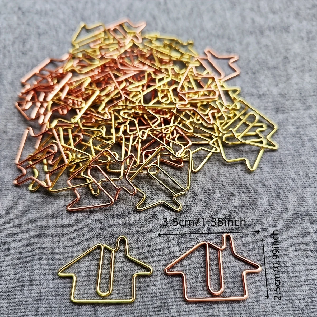 15/25Pcs 집 모양의 종이 클립 사무실 문서를위한 대량 재미있는 정리함 학생 서류 다채로운 파일 액세서리 선물
