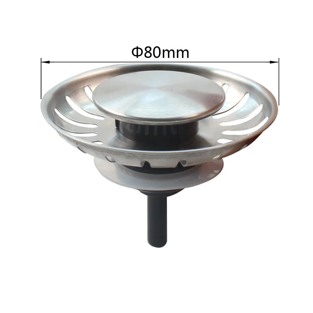 Talea New Stainless Steel Kitchen Sink Drain Strainer Umbrella Type Filter Basket QS489