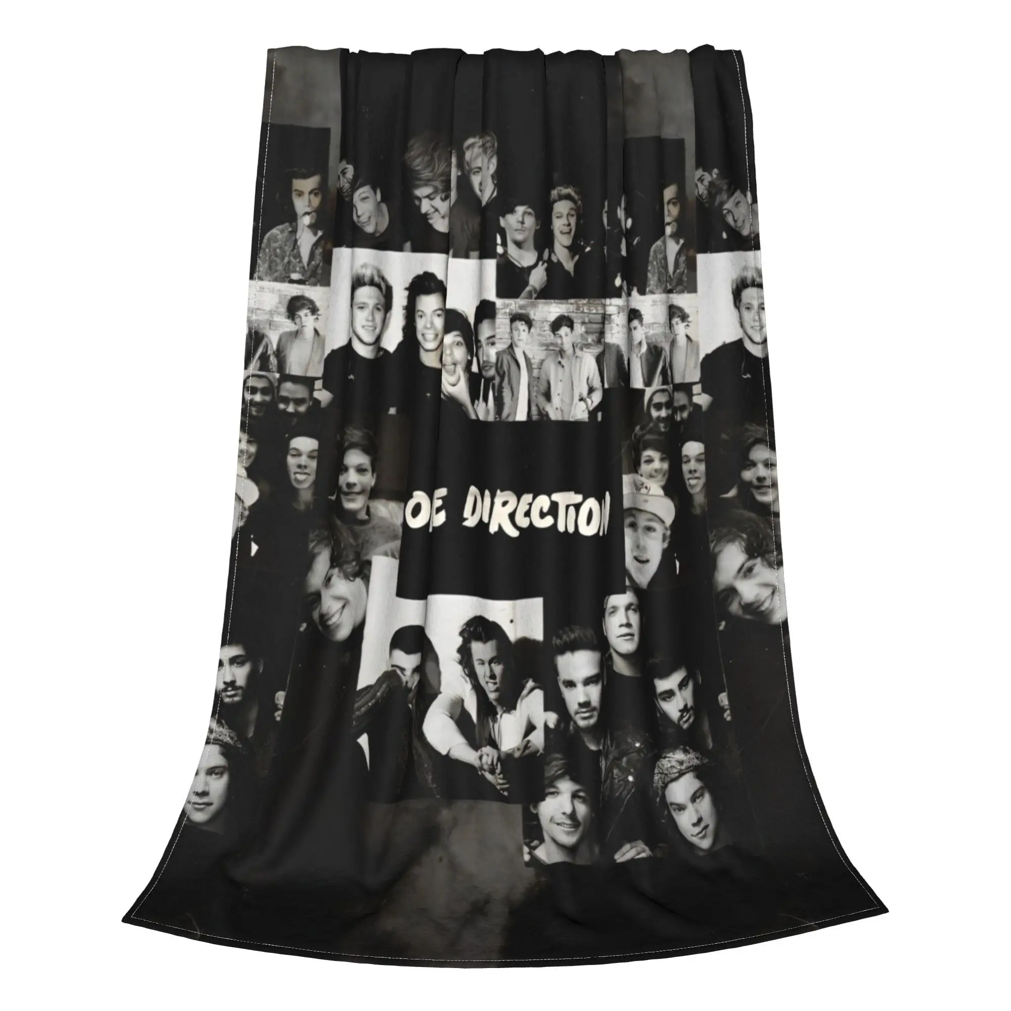 1D Rock One Directions Blankets Flannel Textile Decor   Multifunction Soft Throw Blanket for Home Outdoor Rug Piece 4