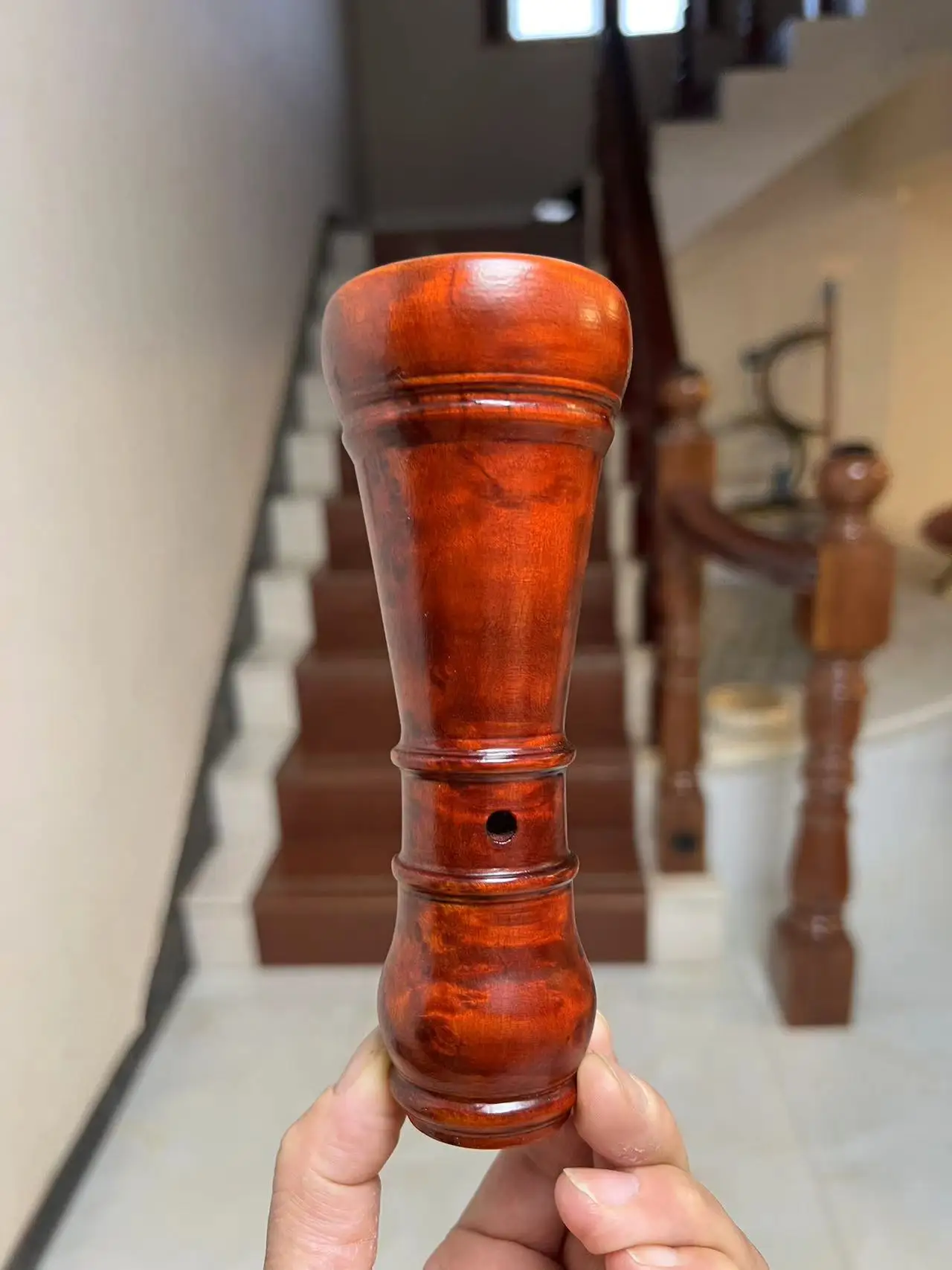 Professional Baroque style Oboe A-415HZ, Hard wood of bird's eye
