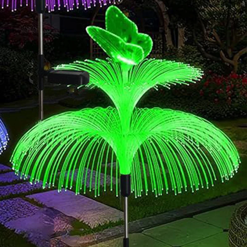Solar LED Lights 7 Color Change Waterproof Outdoor Garden Decor Lawn Lamp