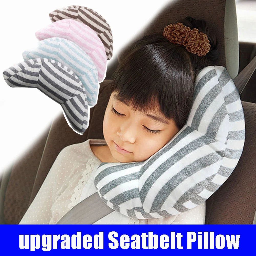 

1Pcs Car Seat Headrest Sleeping Head Support Children Nap Shoulder Belt Pad Neck Cover for Kids Adult Travel Car Accessories