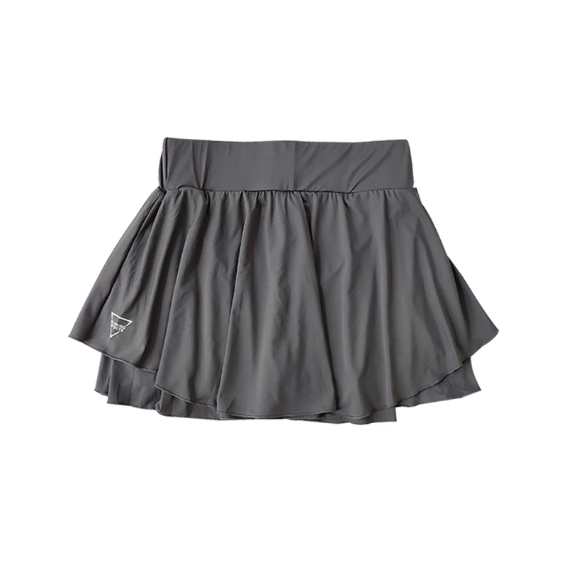 Sports skirt fake two-piece running skirt womensummer quick drying hip covering light proof breathable tennis Yoga skirt pants 5