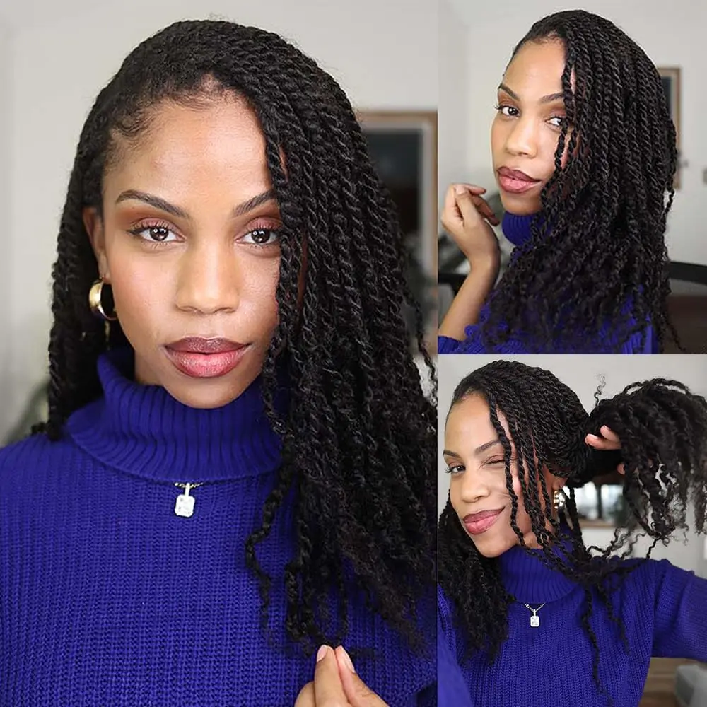 Afro Kinky Bulk Human Hair For Braiding 35g/pc Brazilian Remy Human Hair Extensions for Dreadlock Braiding Crohet