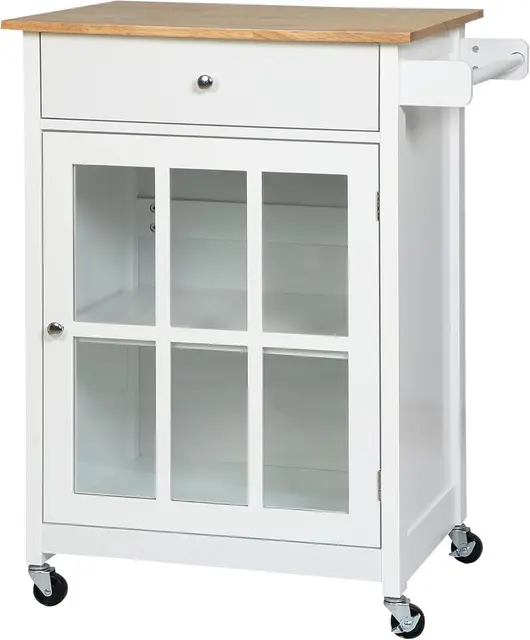 Rolling Kitchen Island Cart 6