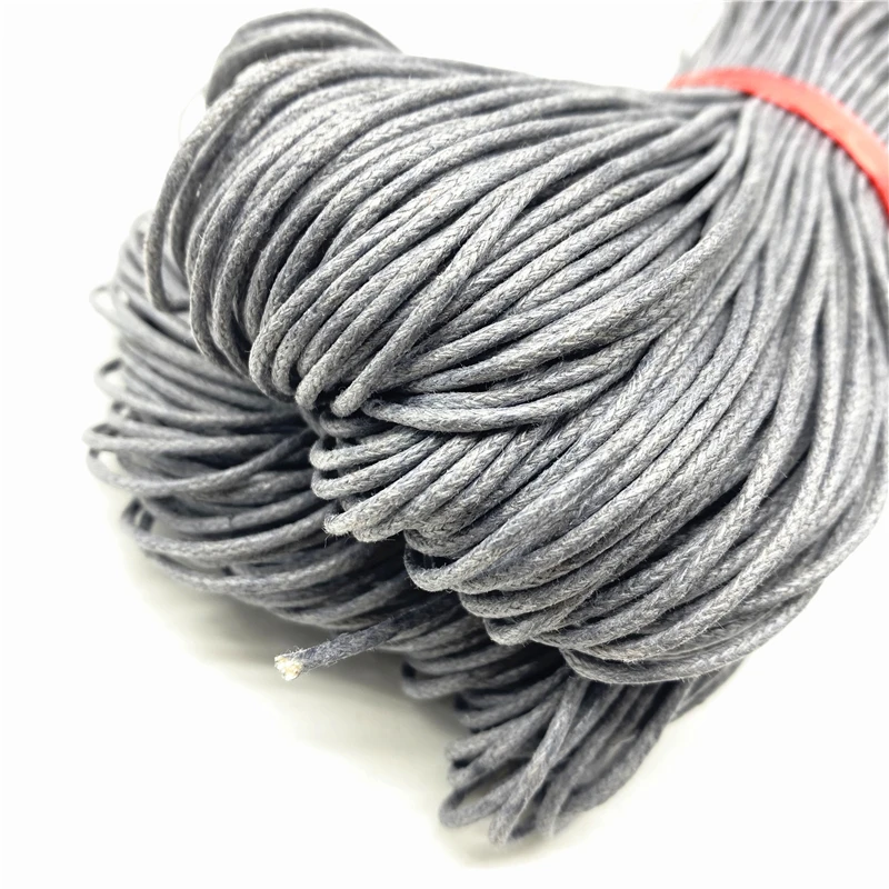 5 Mètres/lot 2.5mm Ligne Dorée 100% Coton Cordon Corde Noeud