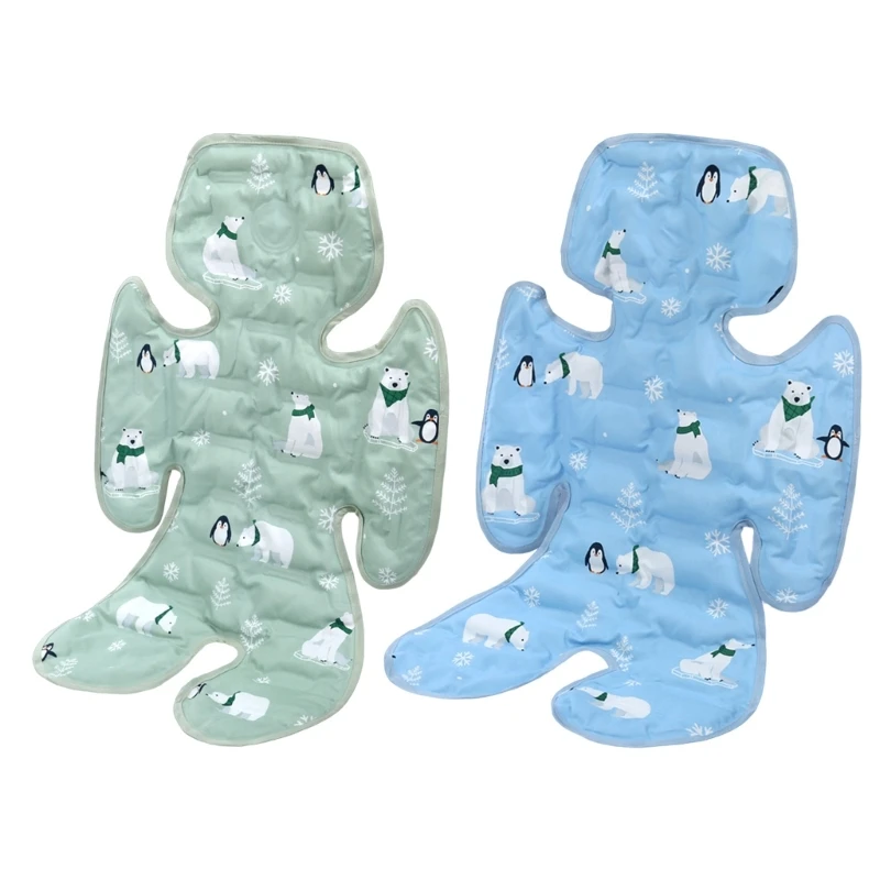 

B2EB Refreshings Infant Stroller Insert Cool Newborns Stroller Insert Soft & Breathable Stroller Cushions Stroller Pad