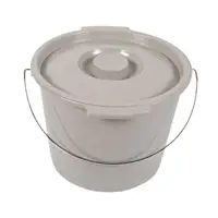 Portable Toilet Bucket Mobile Potty Camping Toilet for RV Indoor Living Room 2