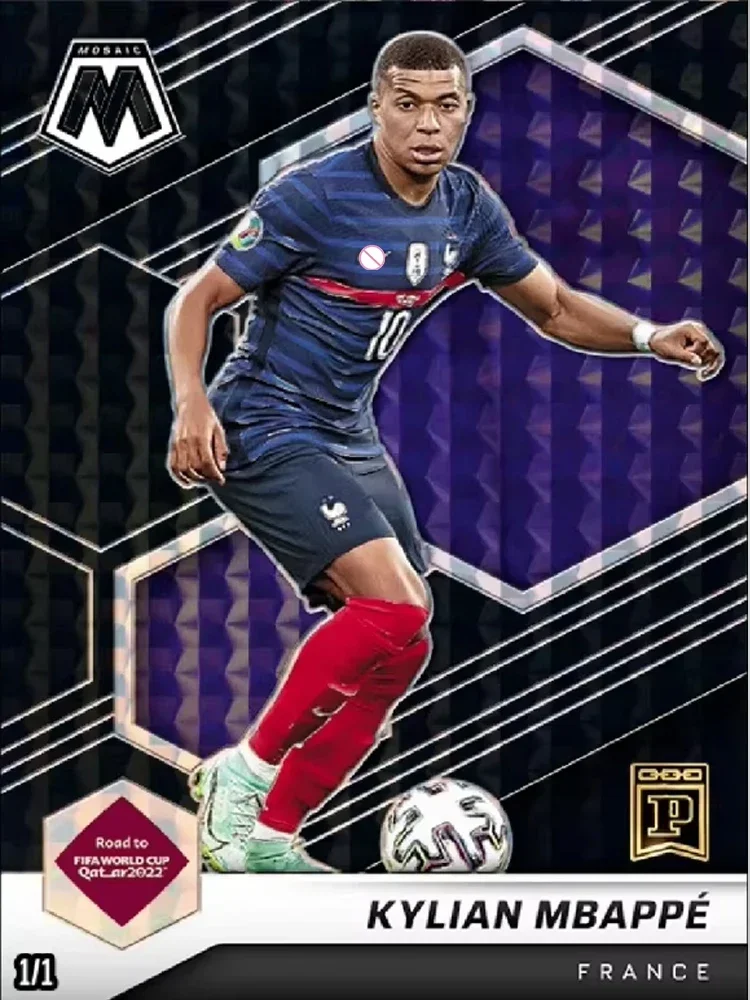 パニーニ自家製スター DIY カード メッシ ロナウド サイン入り