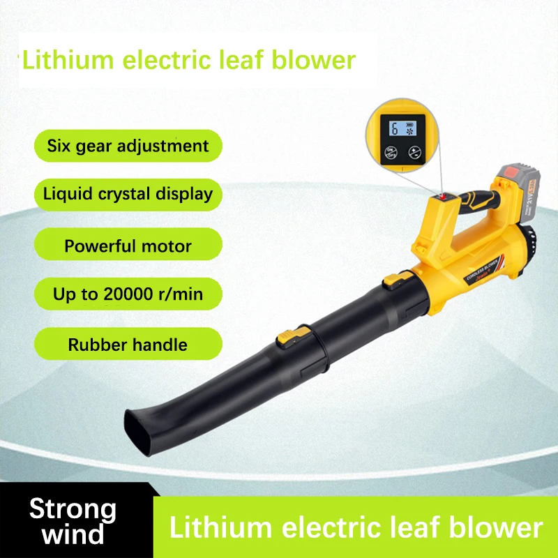 

Lithium Electric Leaf Blower Wireless Industrial Blower Snow Blower for Makita 18V 21V Lithiun Battery BL1850 BL1840 BL1830