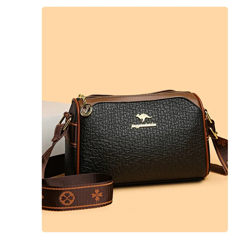 Damen-Kissentasche aus weichem Leder, stilvolle, vielseitige Handtasche mit großem Fassungsvermögen, Schulter-Crossbody-Taschen für Damen, Alltag, Arbeit, Ausflüge – Detail 8