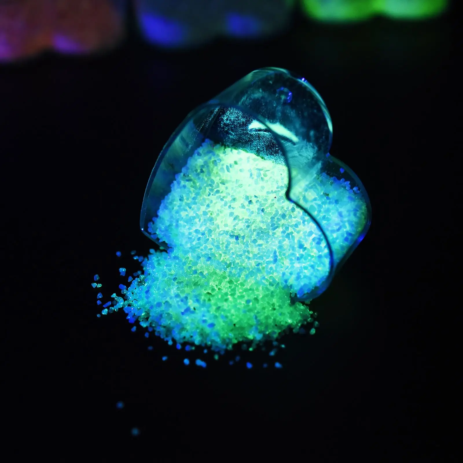 1020gLuminousSandStoneResinFillerGlowInDarkFillingDIY