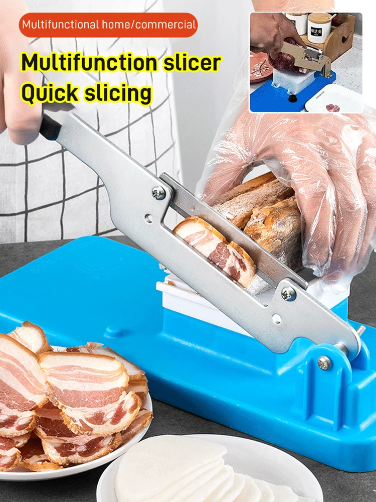 Multifunctional Table Slicer Frozen Meat Beef Herb Mutton Roll Fruit Bread Vegetable